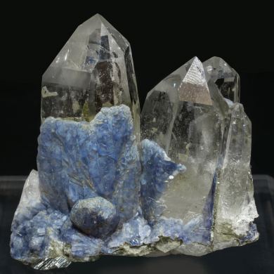 Fluorite on Topaz with Quartz and Arsenopyrite