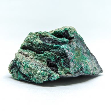 Chalcocite & Malachite ps. Wood