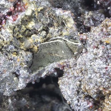 Xanthoconite with Proustite