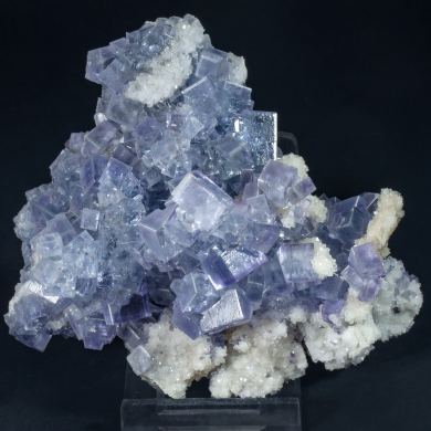 Fluorite with Quartz