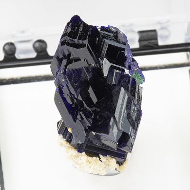 Azurite with Malachite