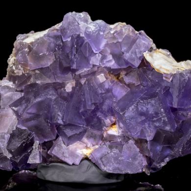 Large Purple Fluorite with Barite