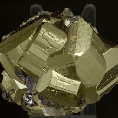 Pyrite with Quartz and Tetrahedrite