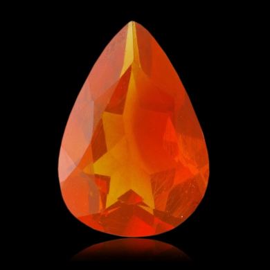 Fire opal 0,89 ct 
