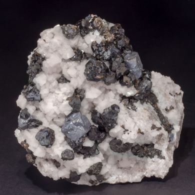 Galena with Sphalerite and Dolomite