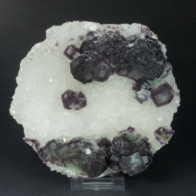 Fluorite, Quartz