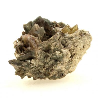 Sphene (Titanite) + Quartz.