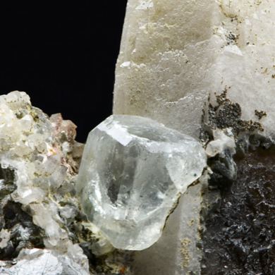 Fluorite, Orthose, Quartz