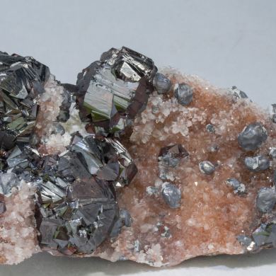 Sphalerite with Galena and Quartz