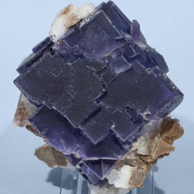 Fluorite with Quartz