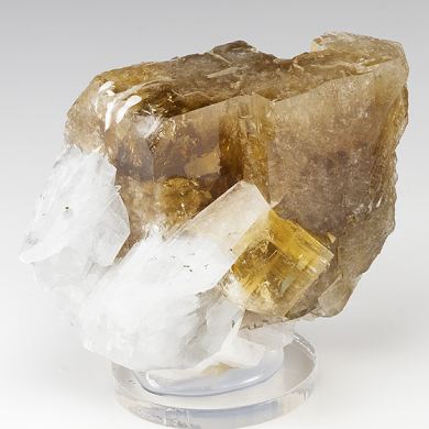 Fluorite with Celestine