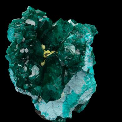 Dioptase with Shattuckite and Chrysocolla