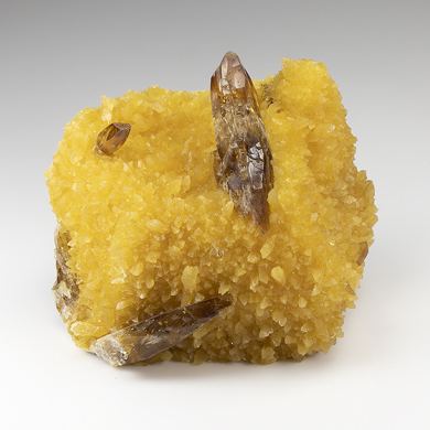 Barite with Calcite