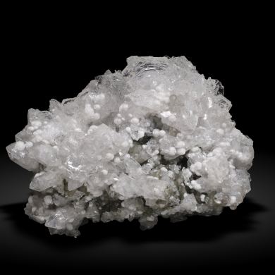 Imayoshiite with Tobermorite (Group) y Andradite