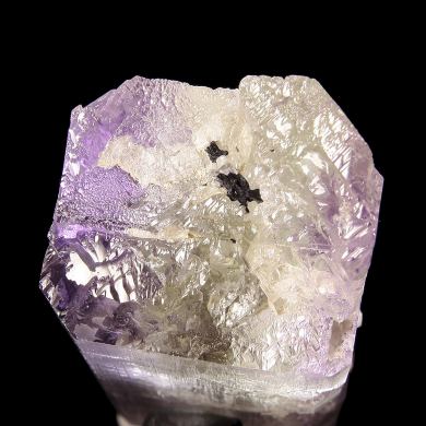 Kunzite (doubly-terminated) with Quartz (549 grams)