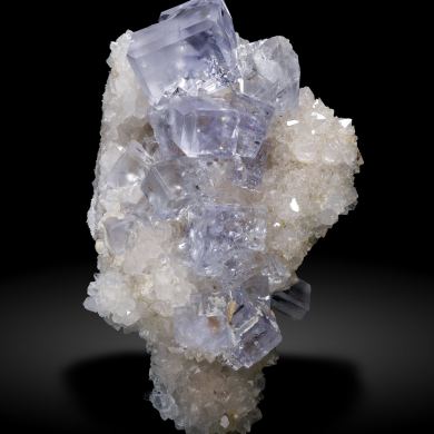Fluorite with Quartz