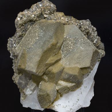 Siderite with Pyrite, Quartz and Muscovite