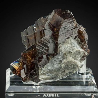 Axinite var. Ferroan