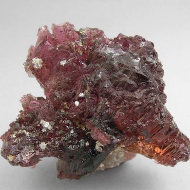 Elbaite (variety rubellite) with Mica