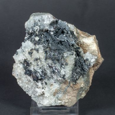 Nagyágite with Quartz