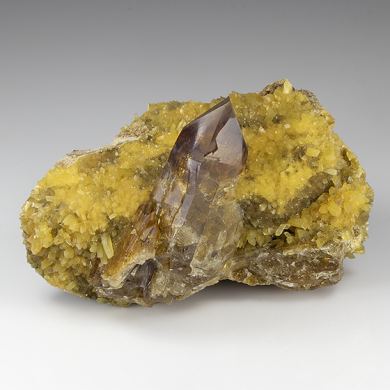 Barite with Calcite