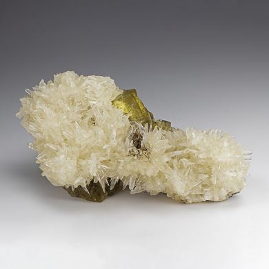 Calcite with Fluorite