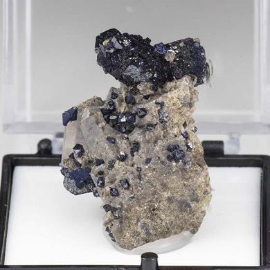 Brookite with Quartz