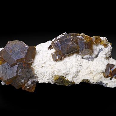 Sphalerite with Calcite and Quartz