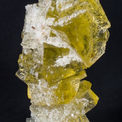 Fluorite with Baryte