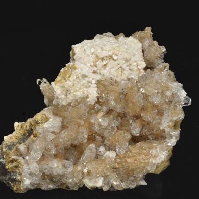 Bultfonteinite with Hydroxyapophyllite-(K) and Calcite