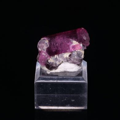 TOURMALINE var. ELBAITE with MUSCOVITE - Itatiaia mine, Brazil