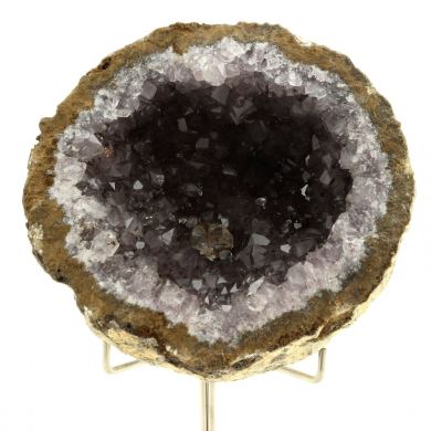 Amethyst + Calcite. 3098.0 ct.