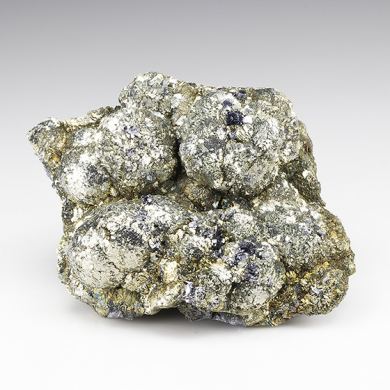 Pyrite with Galena