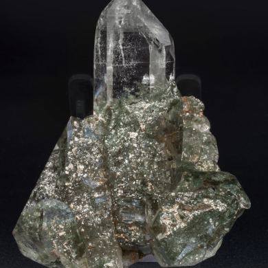 Quartz with Rutile and Mica