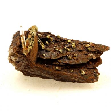 Siderite + Quartz + Pyrite. 315.0 ct.