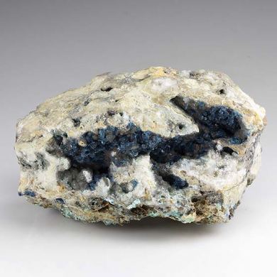 Veszelyite with Hemimorphite