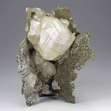 Calcite with Marcasite