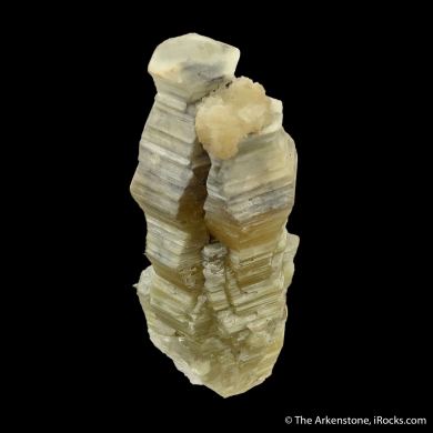 Weloganite (fluorescent) and Strontianite (fluorescent)