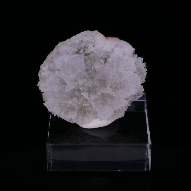 YTTROFLUORITE on GYPSUM - Qinglong Mine (Dachang Mine), Qinglong, Qianxinan, Guizhou, China