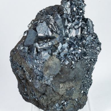 Chalcocite with Pyrite