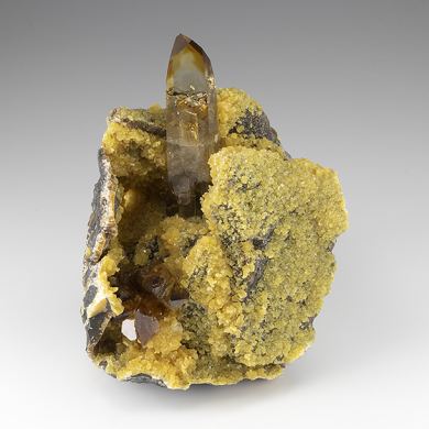 Barite with Calcite (Repaired)
