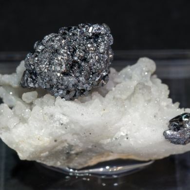 Miargyrite with Quartz