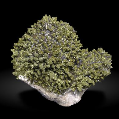 Chalcopyrite with Calcite