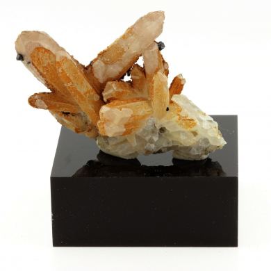 Quartz Macle and Ilvaite.