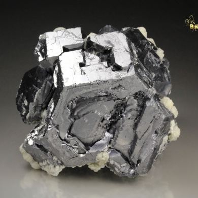 skeletal GALENA, CALCITE