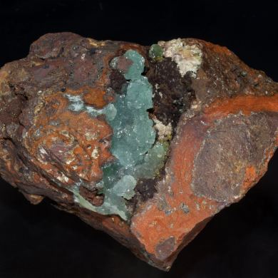 Austinite (variety cuprian)