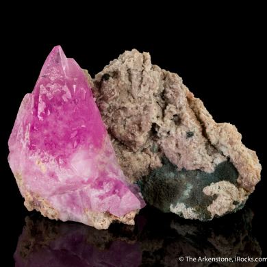 Calcite var. Cobaltian with Kolwezite