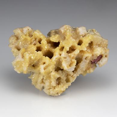 Dolomite with Cuprite