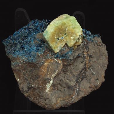 Augelite with Lazulite