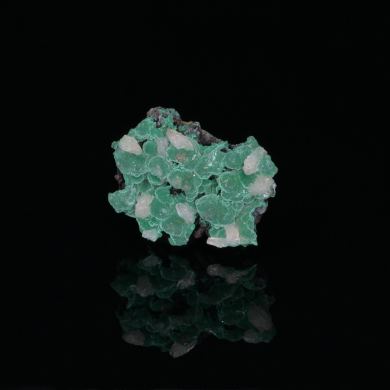 CERUSSITE and MALACHITE - Nakhlak Mine, Anarak, Iran